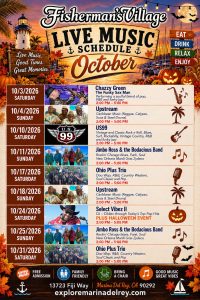 October Music Schedule